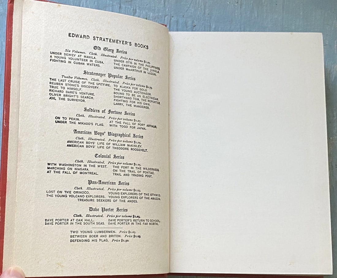 Under the Mikado's Flag by Edward Stratemeyer 1904 HC 1st Edition Illustrated - 13