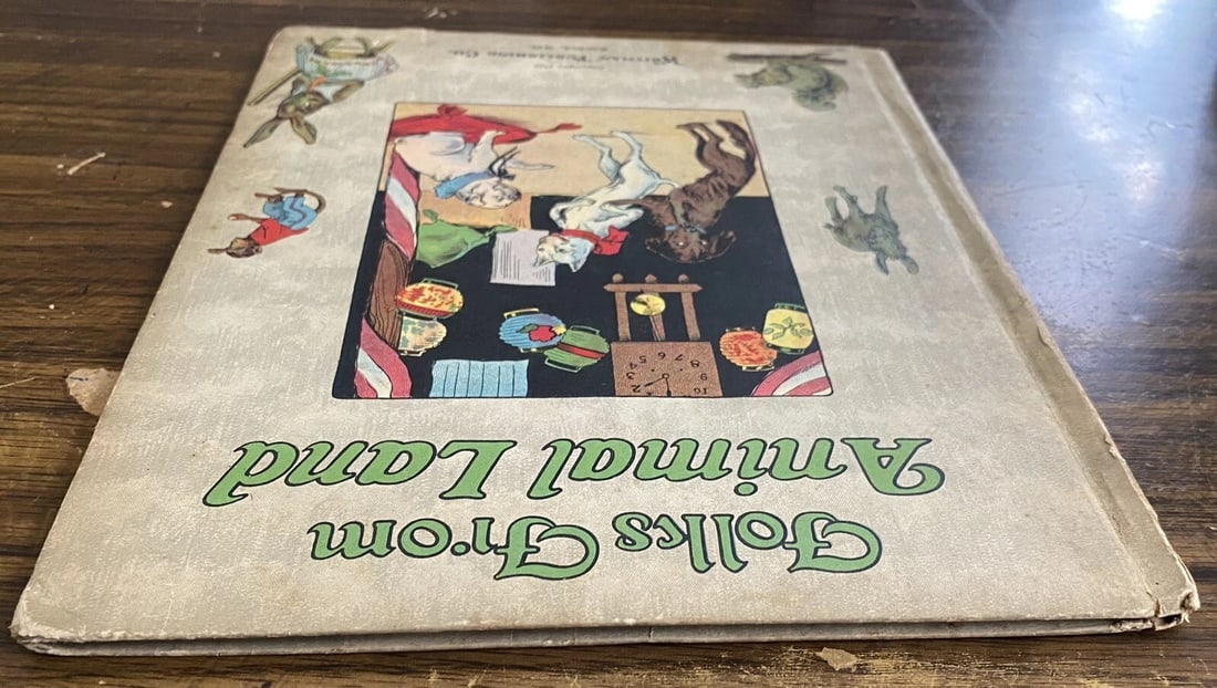 Folks From Animal Land Antique 1922 Western Publishing Co. #W263 IllustratedRARE - 13