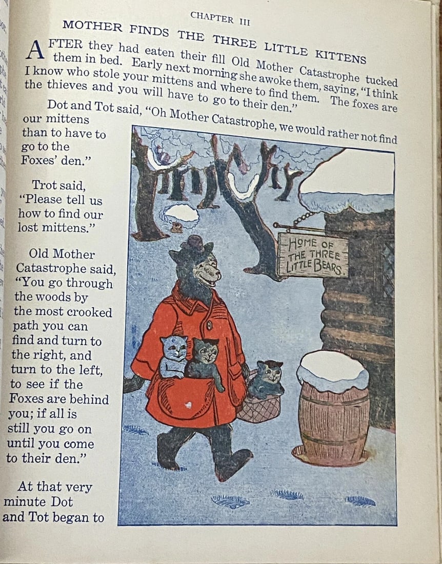 Folks From Animal Land Antique 1922 Western Publishing Co. #W263 IllustratedRARE - 7