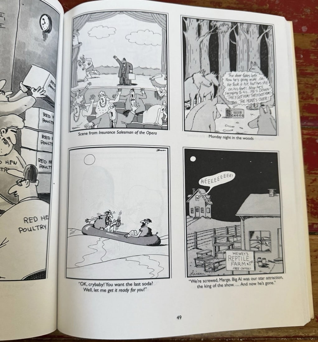 The Far Side Gallery 5 Paperback By Larson, Gary Like New Condition 1995 1st Ed - 7
