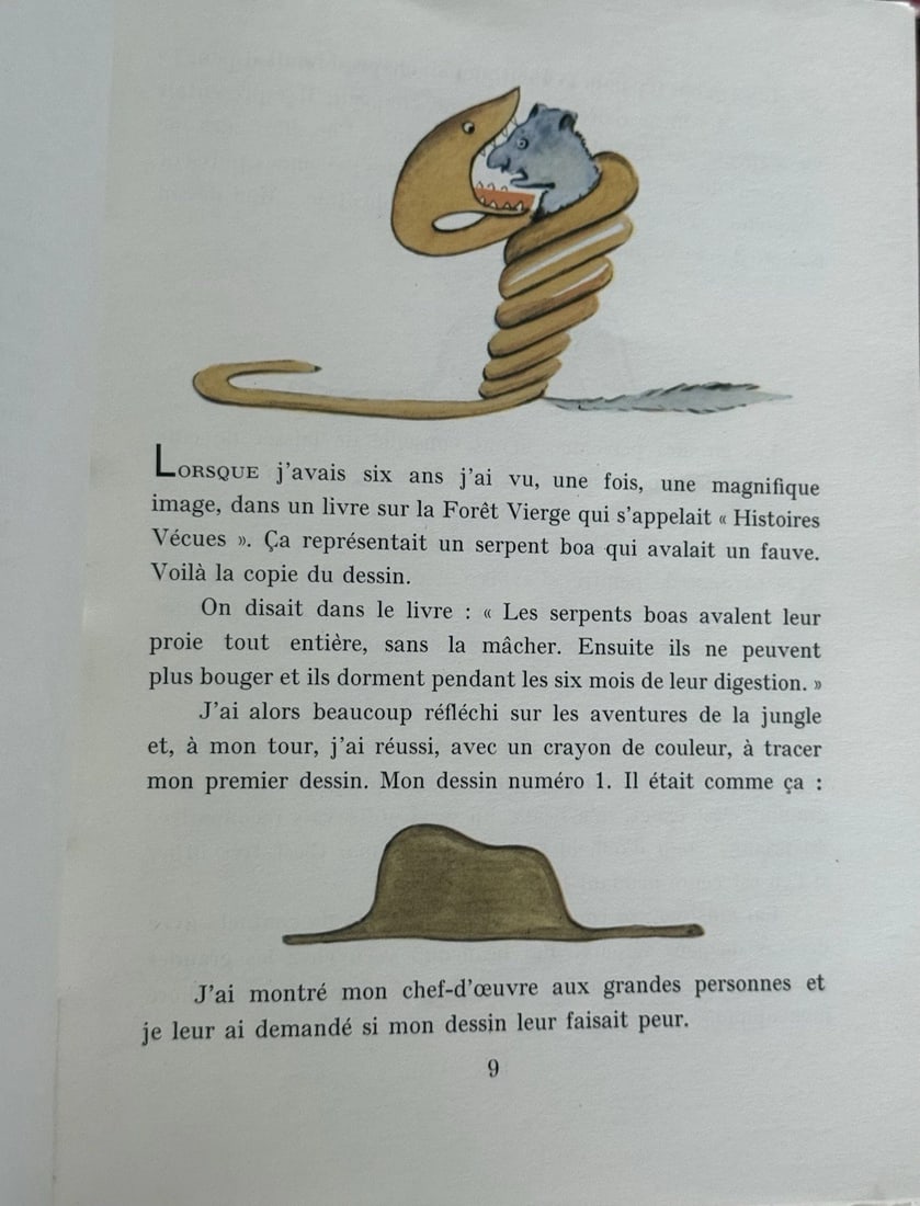 Antoine De Saint-Exupery LE PETIT PRINCE 1st Edition Thus 2nd Printing - 9
