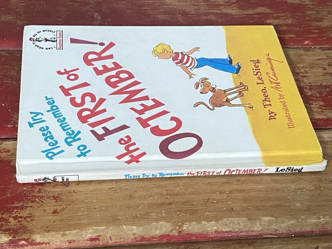 Theo. LeSieg (&) Dr Seuss, Please Try To Remember the First of Octember 1977 - 9