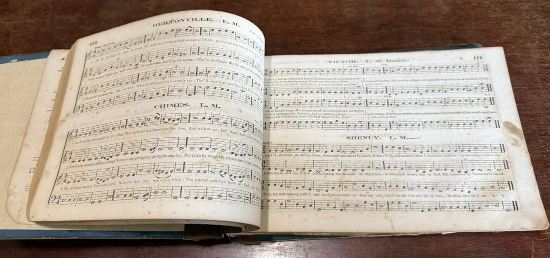 1863 THE KEY-NOTE A COLLECTION OF CHURCH & SINGING MUSIC BY W. BRADBURY Rare! - 8