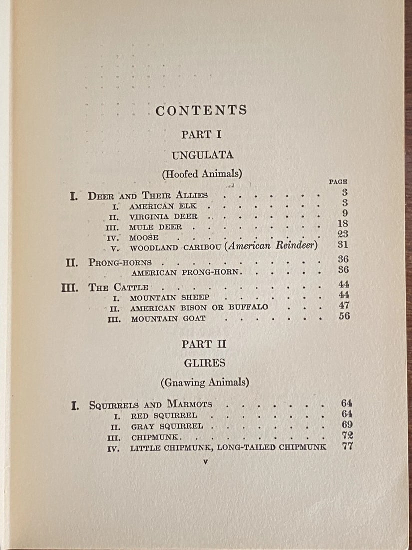 The Nature Library : Animals by Ernest Thompson Seton Copyright 1926 Illustrated - 15