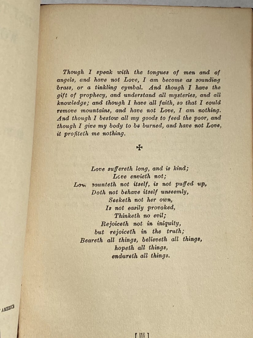 Greatest Thing in the World by Henry Drummond, Thomas Y. Crowell & Co., 1930 - 7