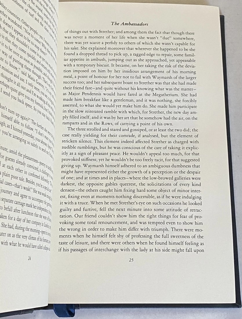 Henry James THE AMBASSADORS Franklin Library 1st Edition 1st Printing - 11