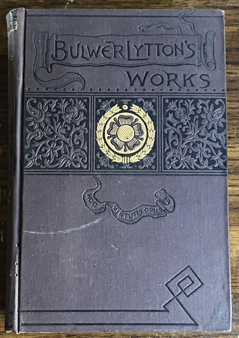 Bulwer Lytton's Works Ernest Maltravers and Alice HC Belford Clarke 1st Edition: Bulwer Lytton's WorksAntique Hardcover BookErnest Maltravers and AlicePublished by Belford, Clarke and Company: New York and ChicagoPublished 1848. Rare!Detailed attractively desiged brown embossed bo