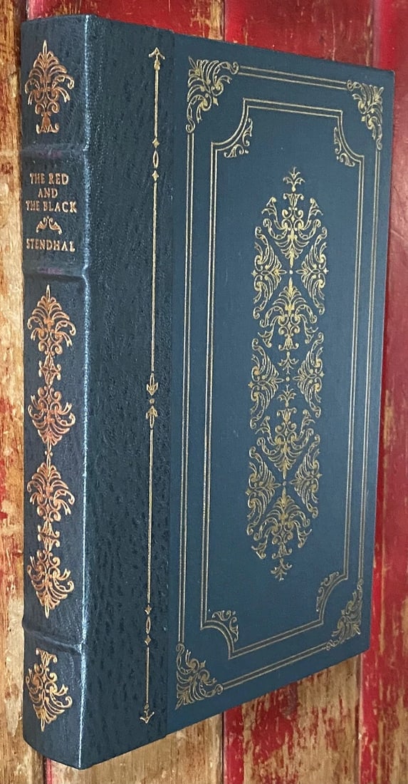 The Red and the Black by Stendhal Franklin Library 1981 Illus. Lthr, Gilt Fine - 2