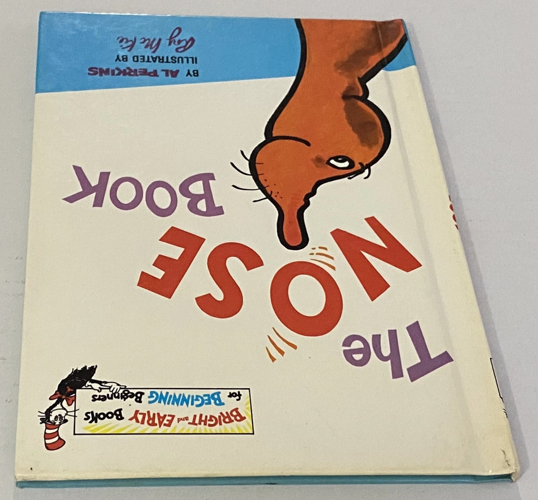 1970 The Nose Book Al Perkins Dr Seuss Bright & Early Book Club Edition HC - 9