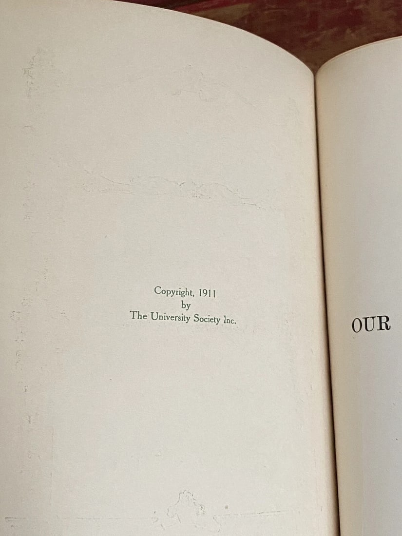 Our Mutual Friend Charles Dickens University Society Vol. III Illustrat. HC 1911 - 5
