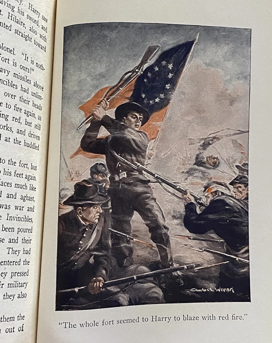 The Guns of Bull Run by Joseph Altsheler. First Edition 1915 HC Illustrated NM! - 6