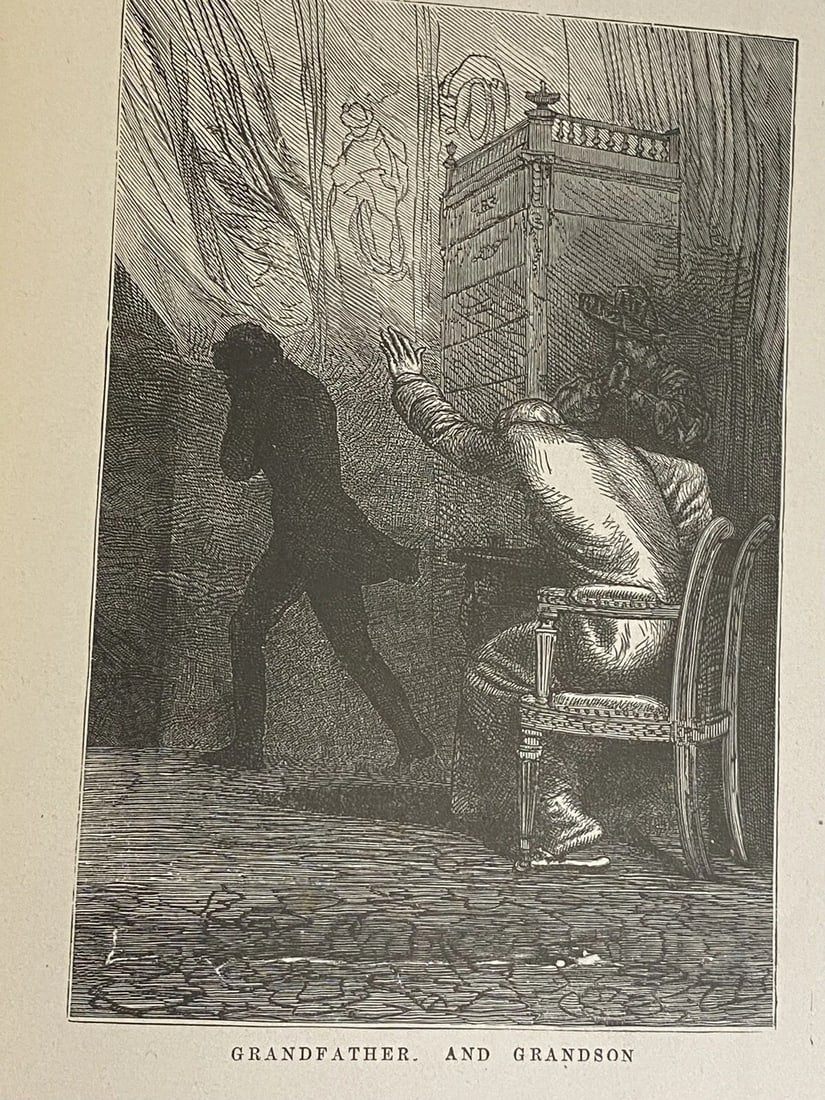 Les Miserables Victor Hugo Vol. III Illustrated 1886 Library Edition HC VGood - 11