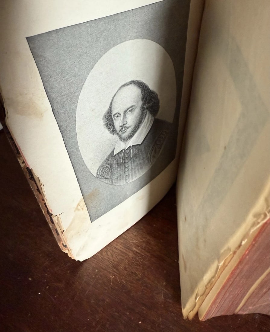 The Works Of William Shakespeare Thomas Y. Crowell NY No Date Antique - 10