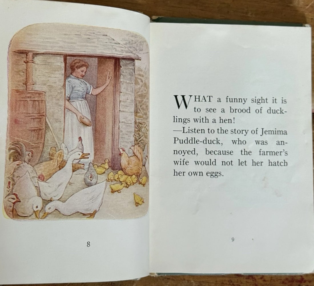 The Tale of Jemima Puddle-Duck by Beatrix Potter, Frederick Warne 1st Thus/1st - 14