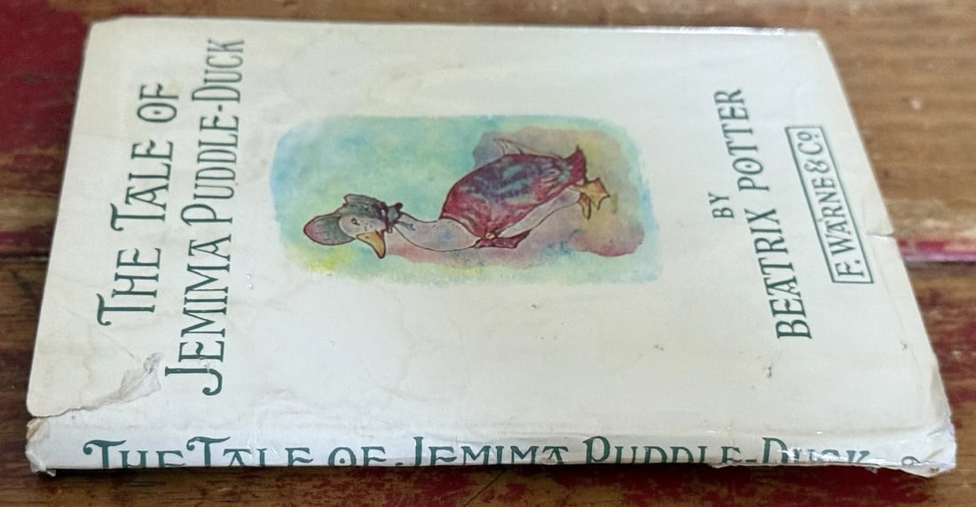 The Tale of Jemima Puddle-Duck by Beatrix Potter, Frederick Warne 1st Thus/1st - 6