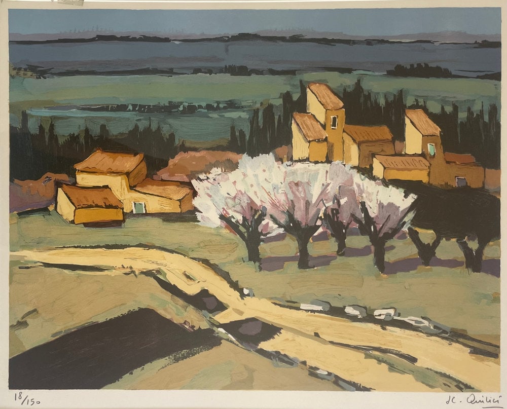 Jean Claude Quilici: Printemp aux Alpilles - 2