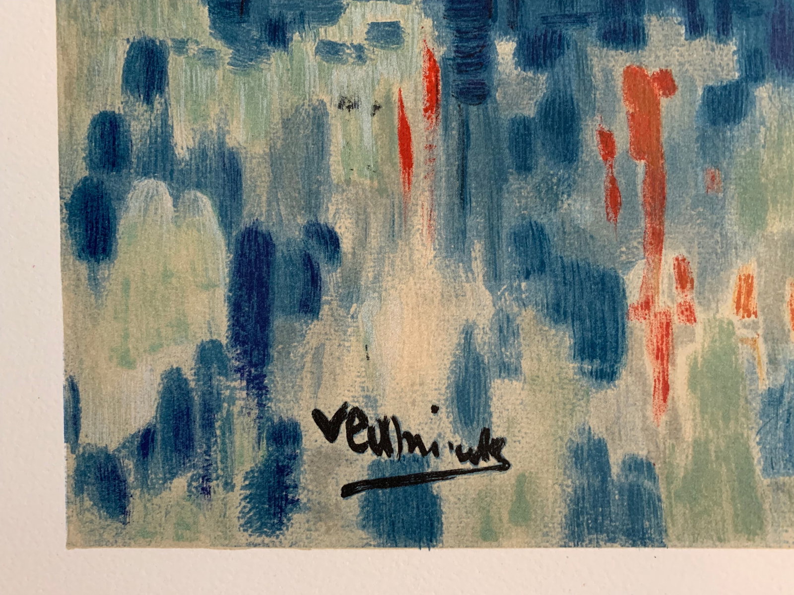 Maurice de Vlaminck: Paysage a Chatou, 1906 - 2
