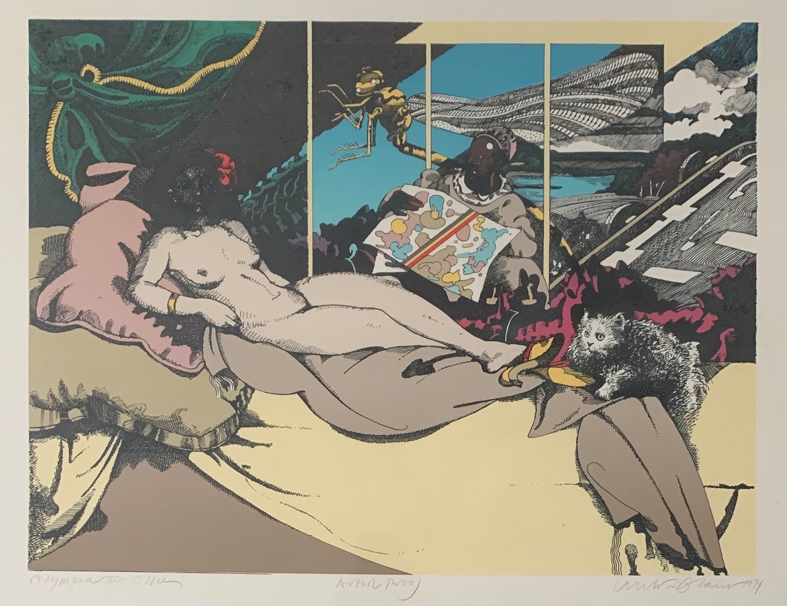 Milton Glaser: Olympia and Ollie - 2