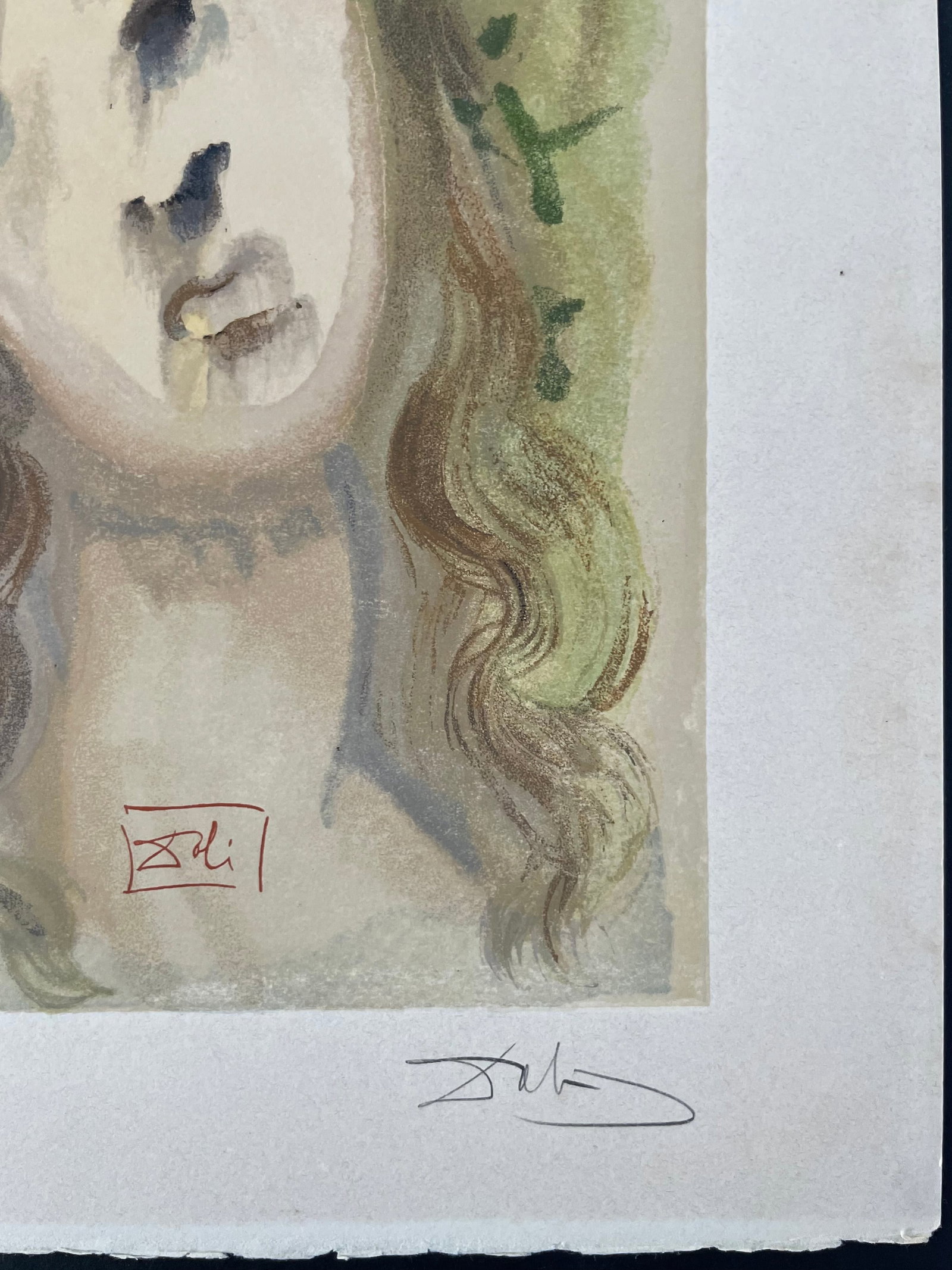 Salvador Dali: Divine Comedie Purgatory Canto 10-1 - 2