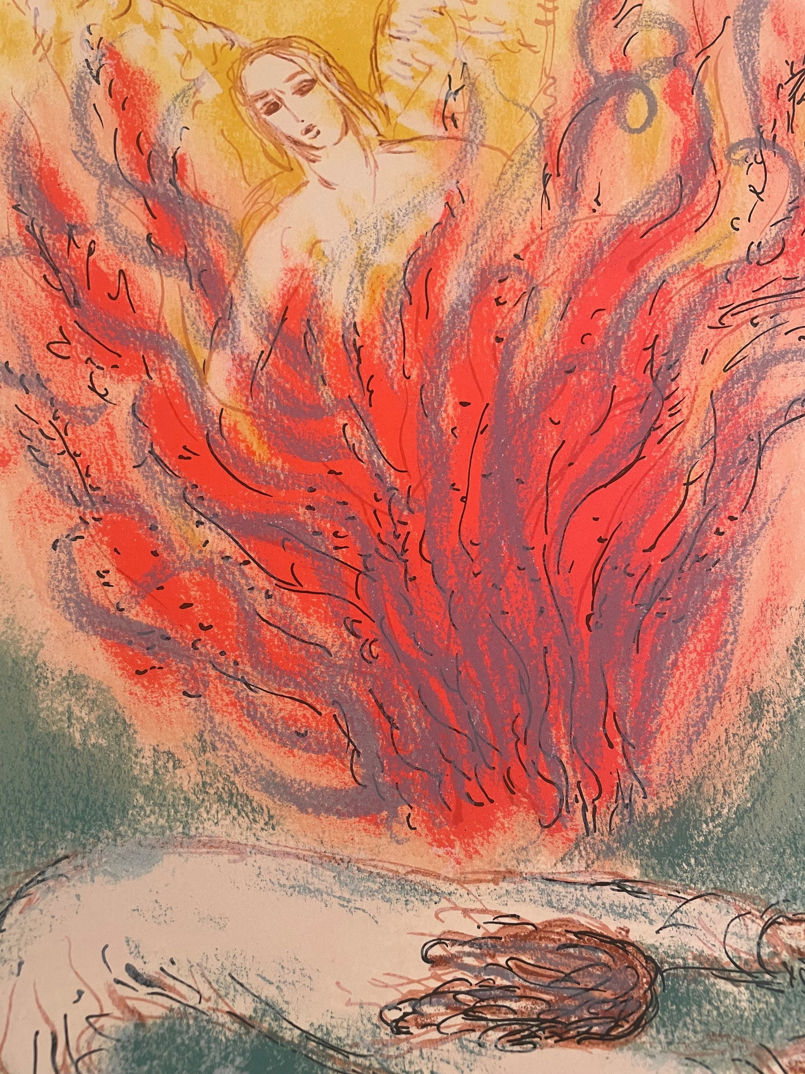 Reuven Rubin: VI from Visions of the Bible - 2