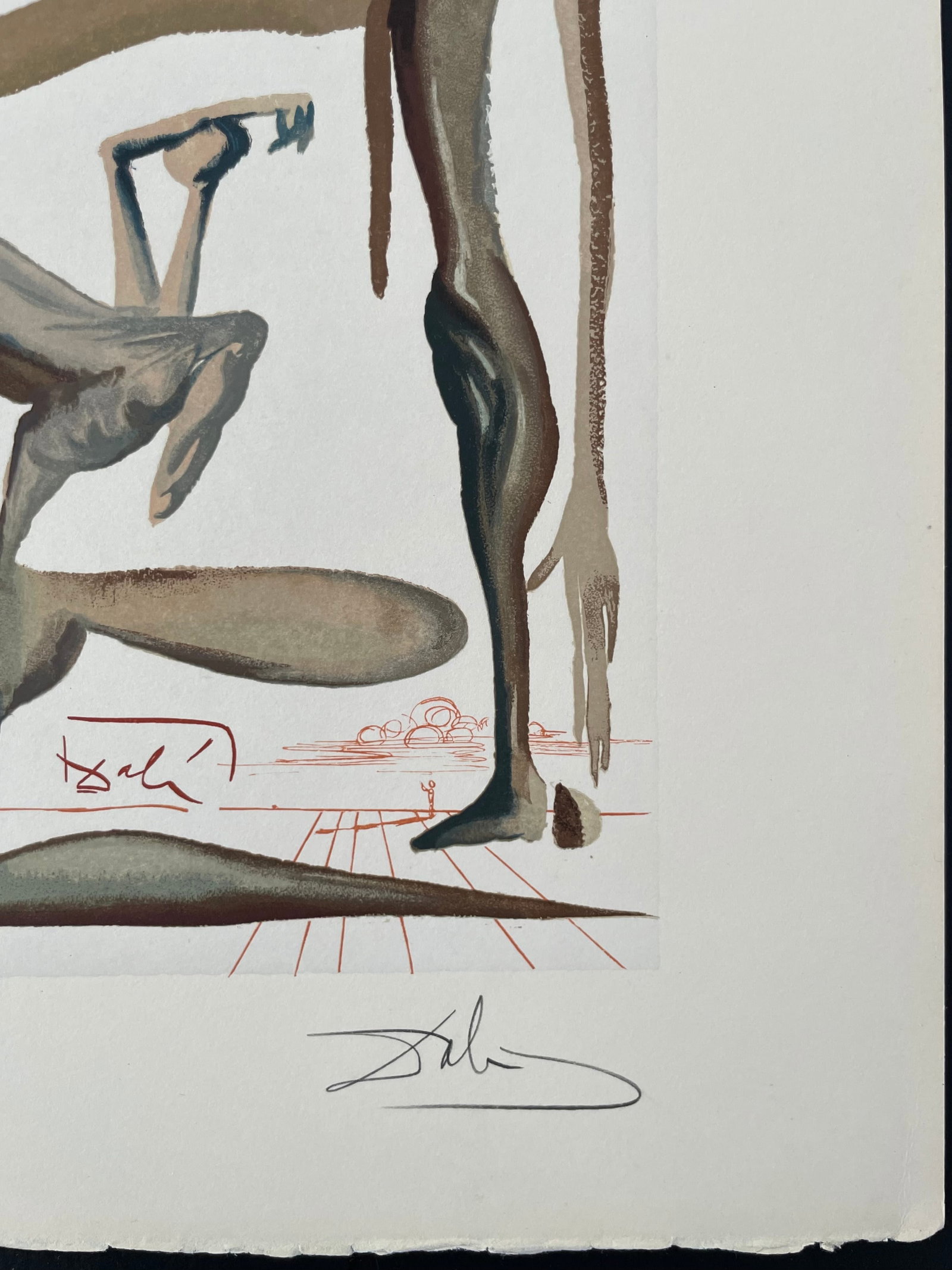 Salvador Dali: Divine Comedie Purgatory Canto 22-1 - 2
