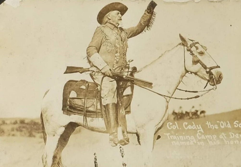 Album Buffalo Bill Camp Cody, WWI, Mining, Railroads Vintage Photographs Antique - 2