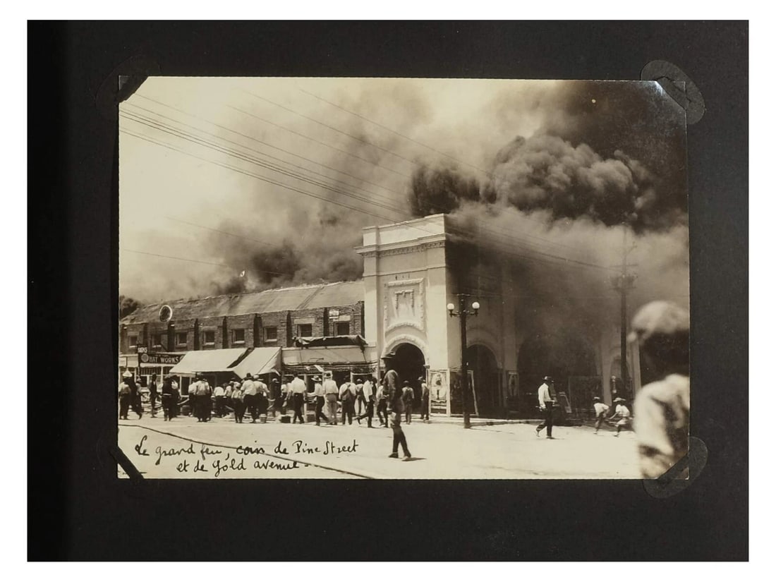 1910s-1920s Photo Album – WWI Camp Cody, Historic Events, Railroads Vintage - 2
