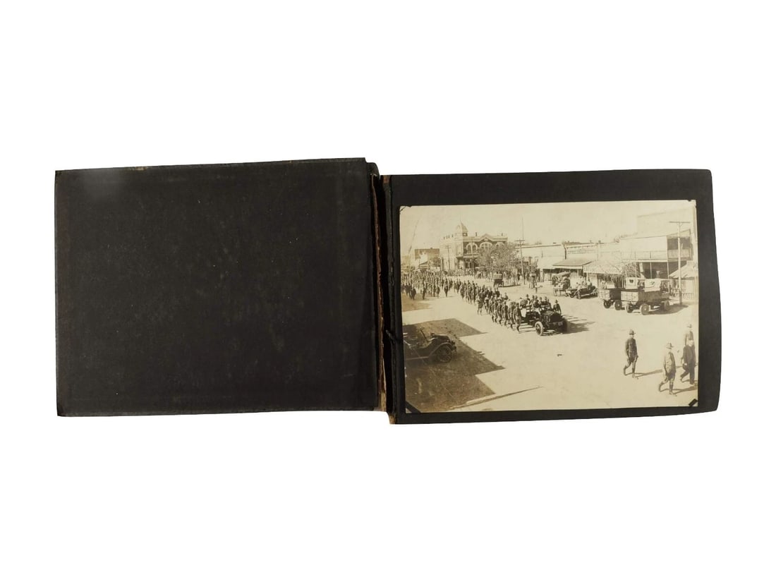 1910s-1920s Photo Album – WWI Camp Cody, Historic Events, Railroads Vintage - 3