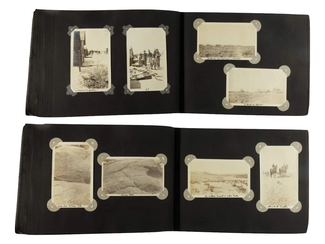1910s-1920s Photo Album – WWI Camp Cody, Historic Events, Railroads Vintage - 7