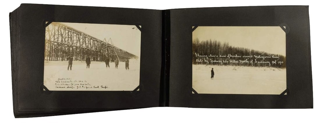 Album Early 1900s Historical Photographs Industrial & Landscape Antique Photo - 11