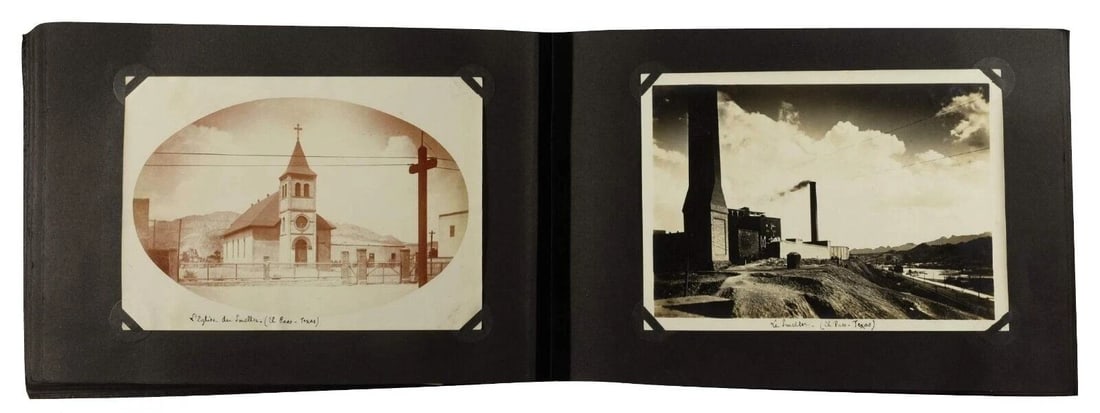 Album Early 1900s Historical Photographs Industrial & Landscape Antique Photo - 7