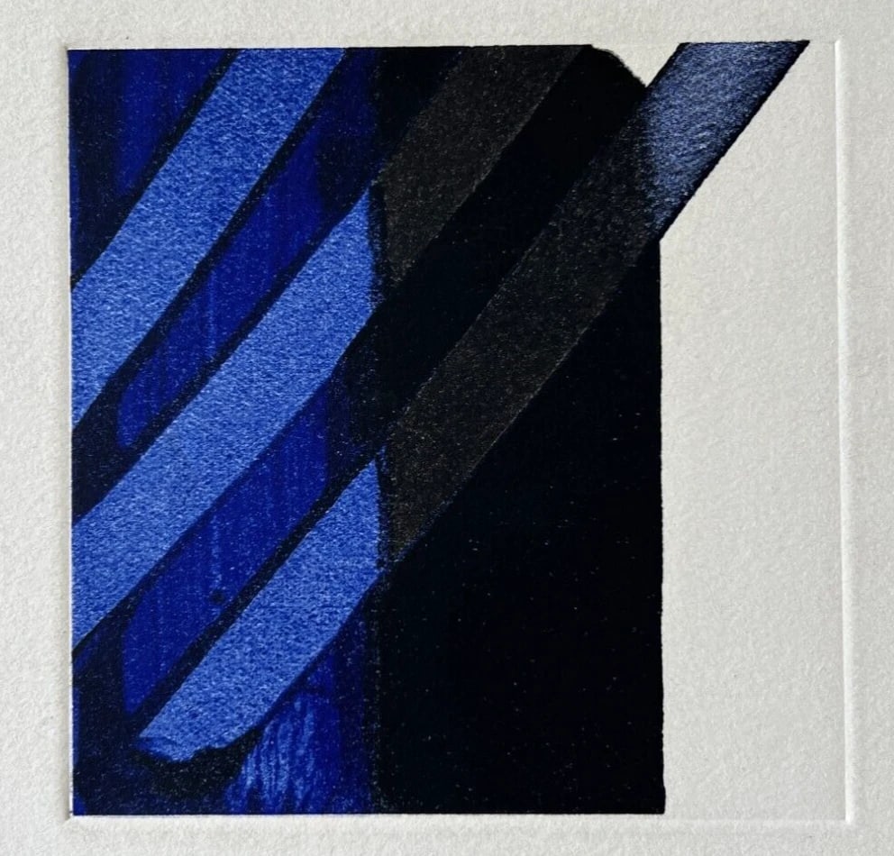 Original AbstractionPierre SOULAGES (1919-2022) Serigraphy n°17 1989 - 3