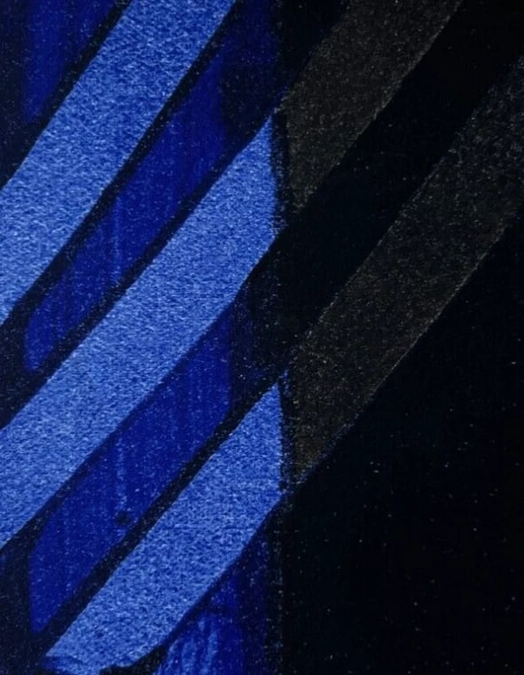 Original AbstractionPierre SOULAGES (1919-2022) Serigraphy n°17 1989 - 7