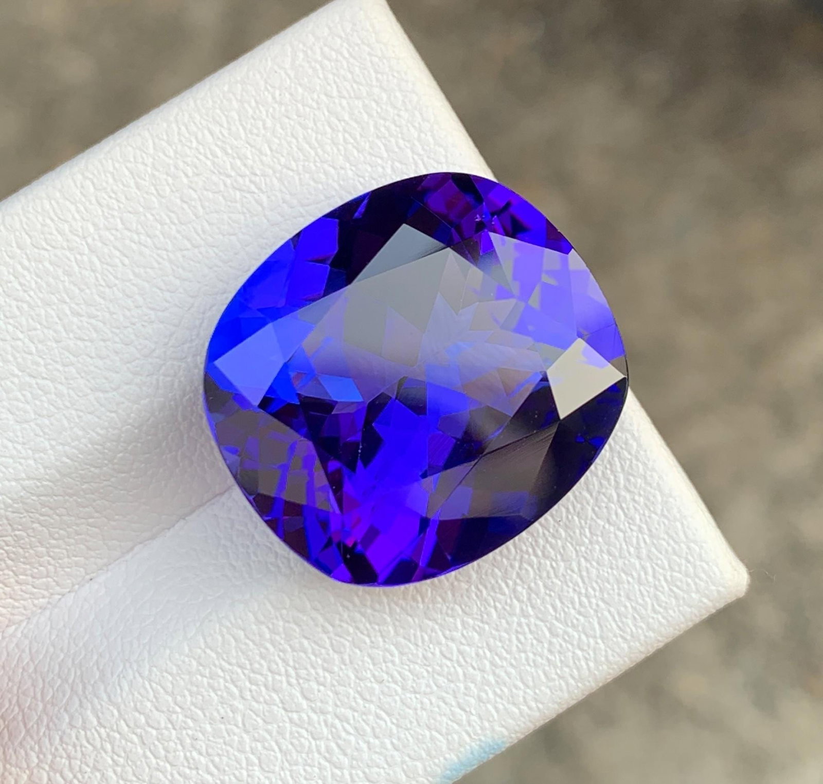 Natural AAA Tanzanite Loose Gemstone Fancy Cushion Shape For Making Jewelry 21.46 CTs - 3
