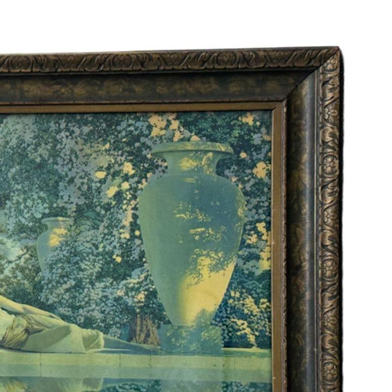 Maxfield Parrish “Garden of Allah” Crane Lithograph 1918 - 4
