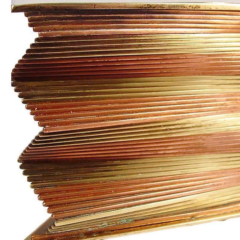 Rare Art Deco Stacked Brass & Copper Machine Age Humidor Box by John Ota, Pair - 3