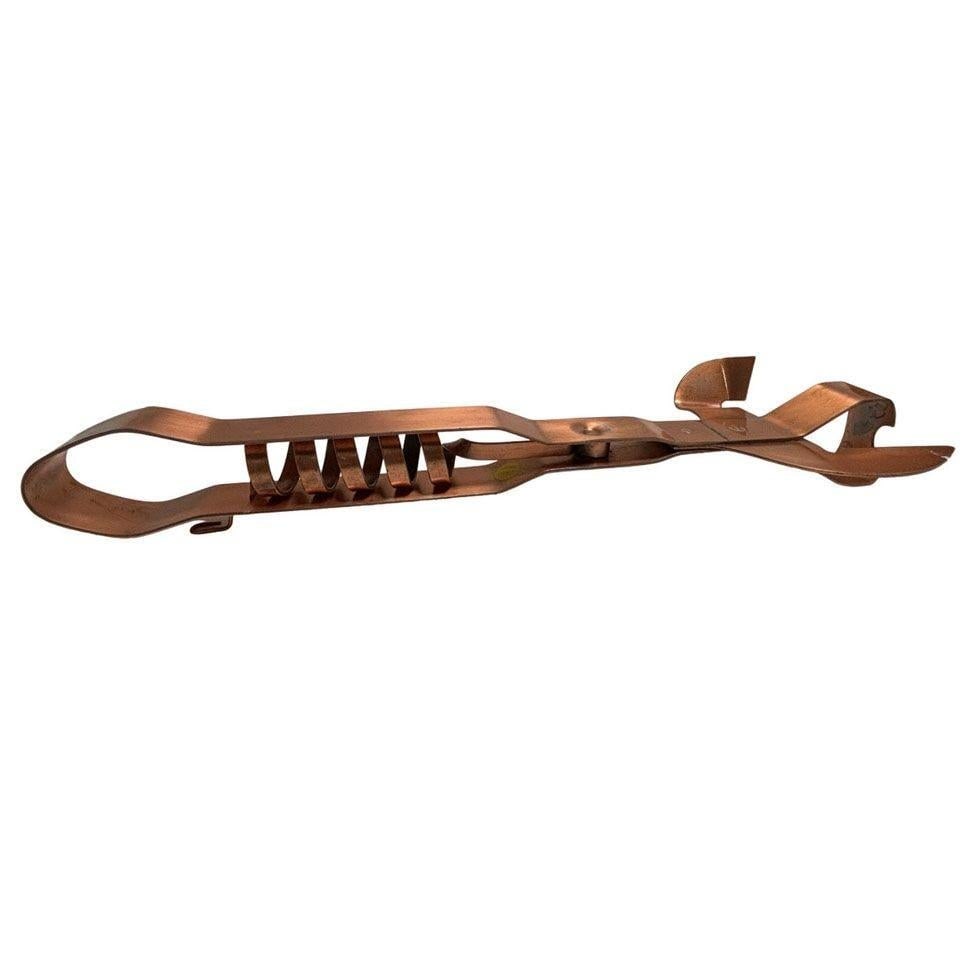 Rare 24" Copper Wine Bottle Opener Wall Sculpture by Curtis Jere - 4