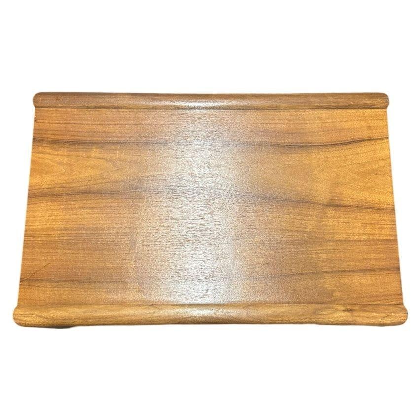 Mid Century "Parallel" Walnut End Table Commode by Barney Flagg For Drexel - 5