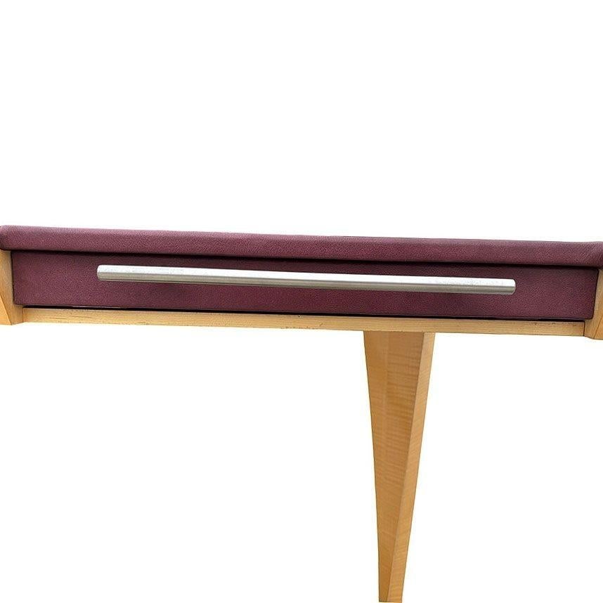 Dakota Jackson "Arabesque" Sculpted Sycamore Wood Writing Desk - 2