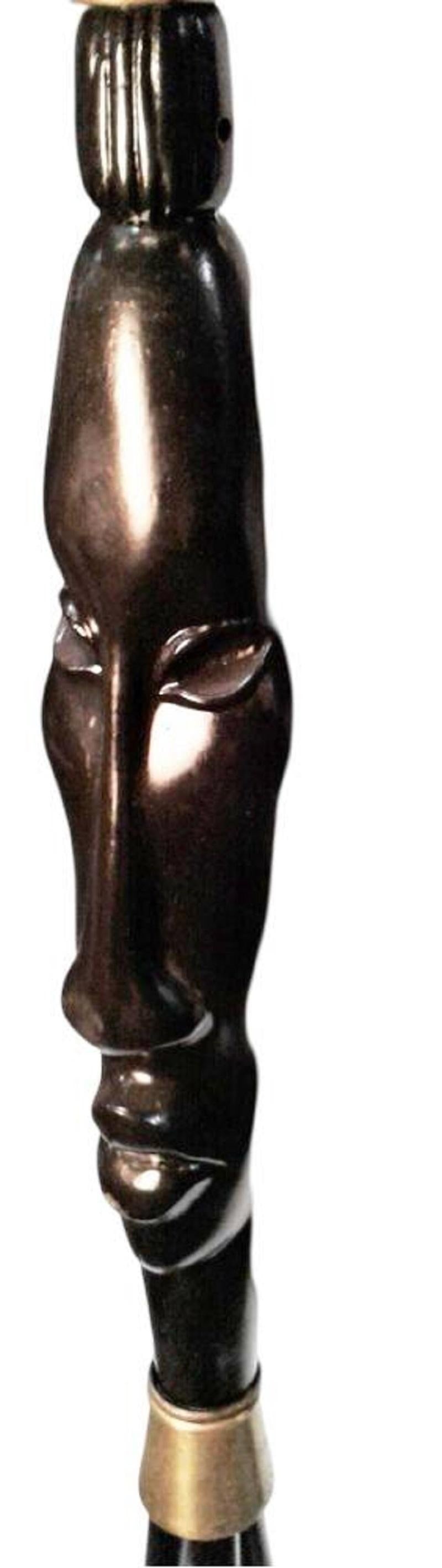 Mid-Century Frederic Weinberg Floor Lamp Mask Man Ray Tiki - 3