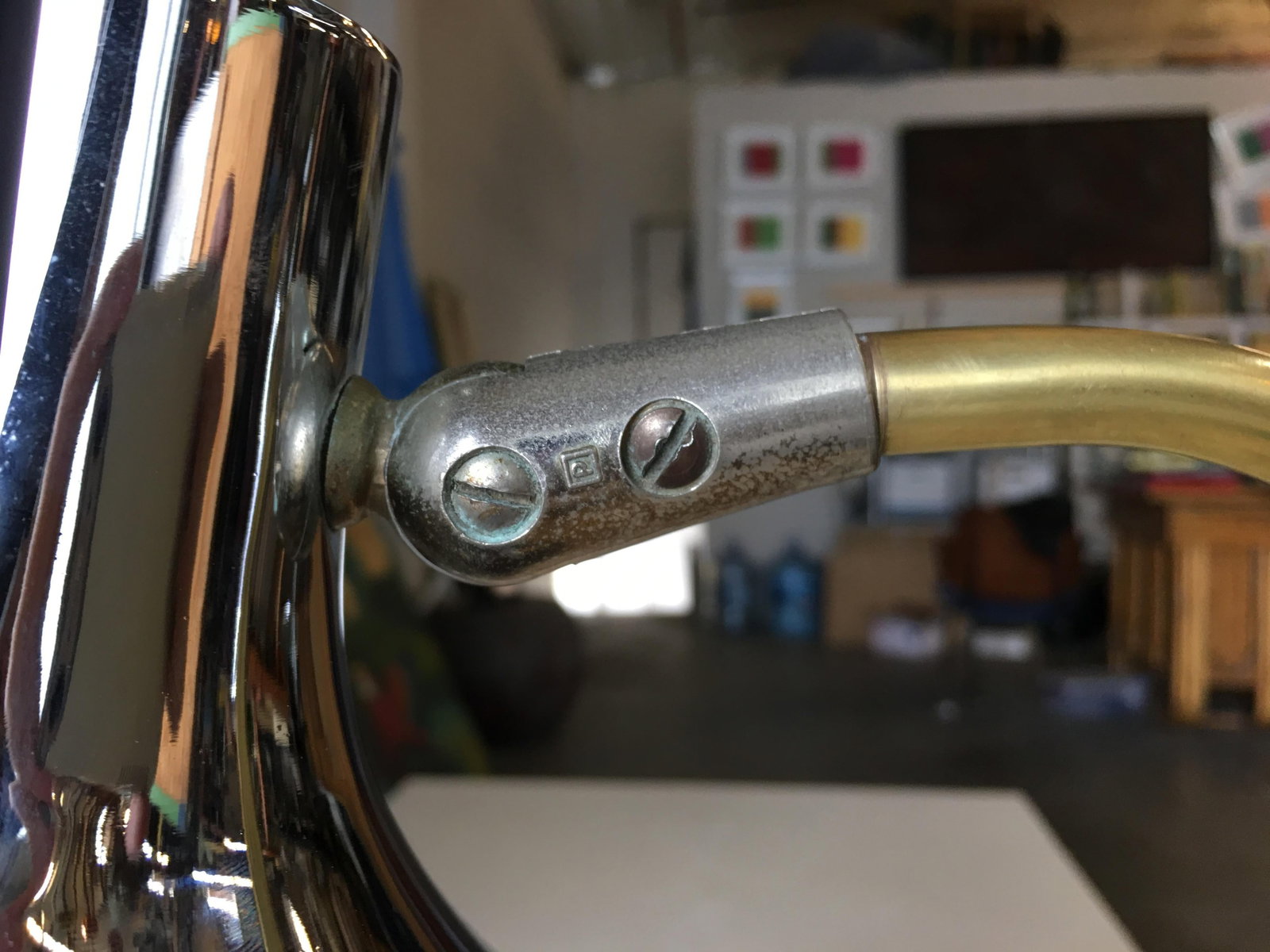 Mid Century Anglepoise Chrome Desk Lamp By Prescolite - 3