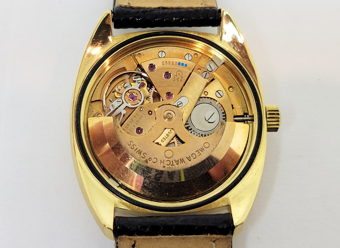 Vintage 18k OMEGA CONSTELLATION CHRONOMETER Automatic Watch 168027 Cal 561 EXLNT - 11