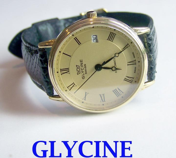 Solid 18K GLYCINE Mens Automatic Watch Ref 3511 1980s*EXLNT* TESTED* LIMITED: Solid 18K GLYCINE Mens Automatic Watch Ref 3511 1980s*EXLNT* TESTED* LIMITED Vintage Solid 18K GLYCINE Mens Automatic Watch Ref 3511 1980s* EXLNT* TESTED* LIMITED This Men's GLYCINE watch is Swiss mad