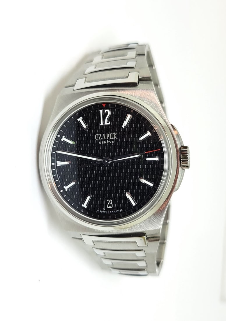 Mens Czapek & Cie Antarctique Passage de Drake 40.5MM Black Dial SXH5* EXLNT: Mens Czapek & Cie Antarctique Passage de Drake 40.5MM Black Dial SXH5* EXLNT This Men's Czapek & Cie? watch is Swiss made. Great present for yourself or someone you love! The Czapek & Cie Antarctique