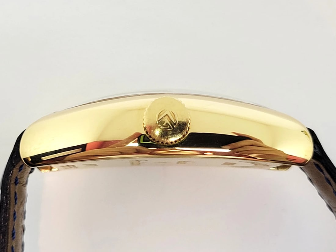 Solid 18k Rose Men's FRANCK MULLER Automatic Watch Ref 5850* EXLNT* RARE DIAL - 5
