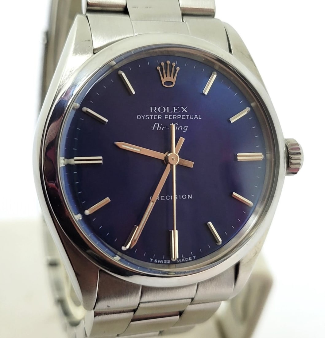 Vintage Men's ROLEX OYSTER PERPETUAL Ref 5500 Automatic Watch c.1977* EXLNT: Vintage Men's ROLEX OYSTER PERPETUAL Ref 5500 Automatic Watch c.1977* EXLNT? This Men's Rolex watch is Swiss made.. Great present for someone you love or yourself! Great present for vintage