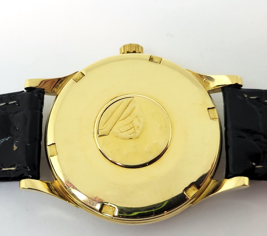 Vintage 18k OMEGA CONSTELLATION Automatic Watch 1960s Cal 551* 14381/2* EXLNT - 10