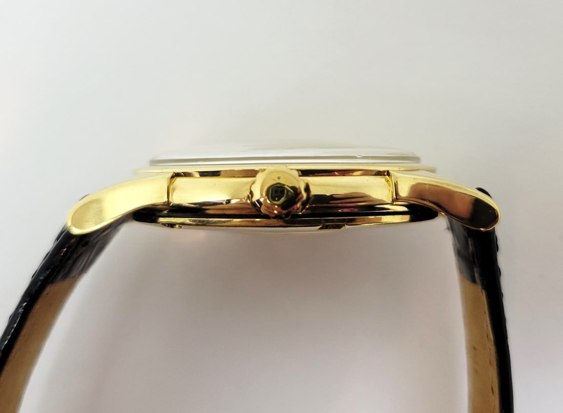 Vintage 18k OMEGA CONSTELLATION Automatic Watch 1960s Cal 551* 14381/2* EXLNT - 6