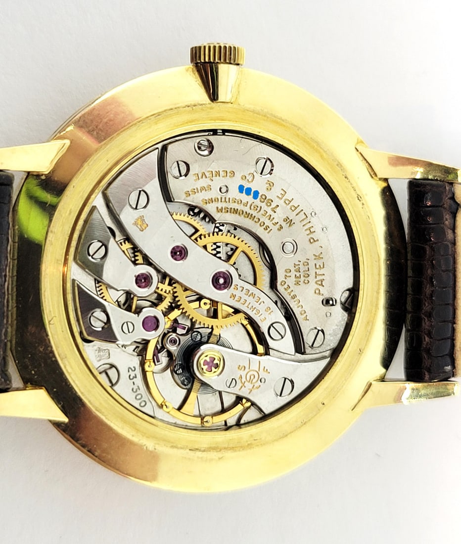 Vintage 18k PATEK PHILIPPE Men's Calatrava Winding Watch Ref 3468* EXLNT SERVICED - 9