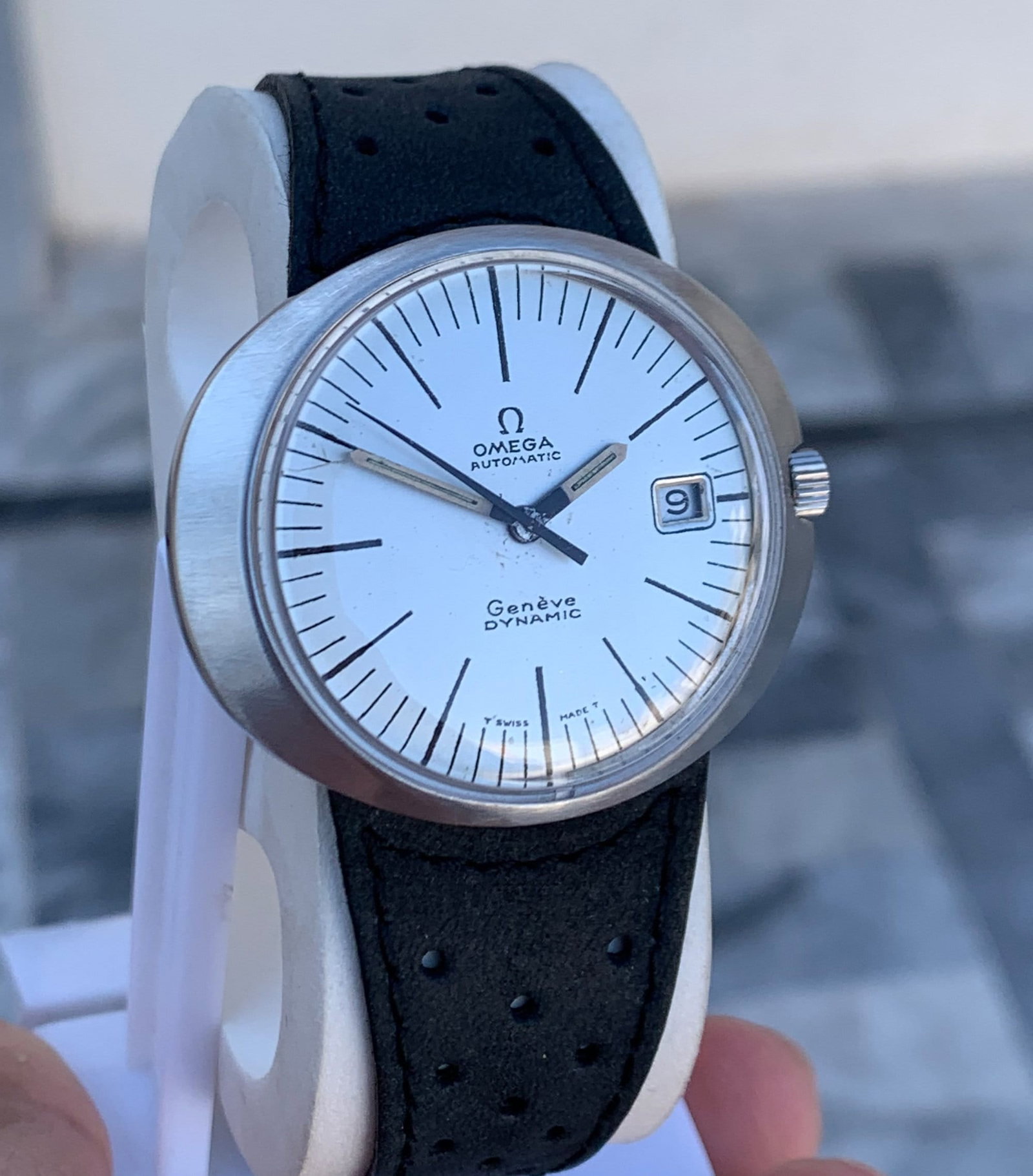 Vintage Omega Geneve Dynamic Automatic Old Watch Good condition - 4